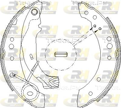 Тормозные колодки RoadHouse задние для Citroen C2 2003-2012. Артикул 4149.00