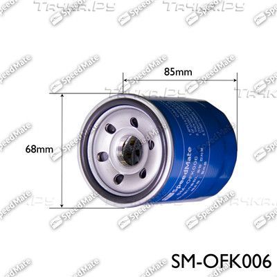 Масляный фильтр SpeedMate для Kia Carnival I 1999-2006. Артикул SM-OFK006