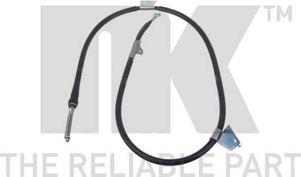 Трос ручника (тросик ручного тормоза) NK. Артикул 902276
