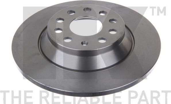 Тормозной диск NK задний для Audi Q3 II (F3) 2018-2026. Артикул 2047160