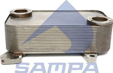 Радиатор масляный (маслоохладитель) для двигателя Sampa для Mercedes-Benz Conecto 2001-2026. Артикул 010.1108