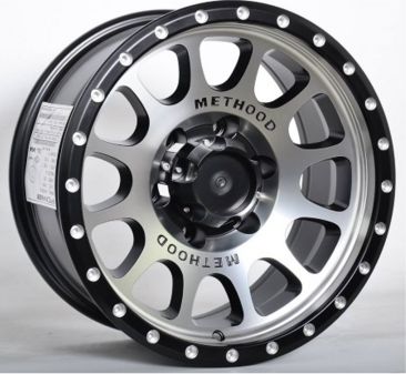 Колёсный диск PDW литой черно-серебристый M2 5x139,7 8xR16 D108.2 ЕТ0 для Dodge RAM 1981-2026. Артикул 20/64/15/80