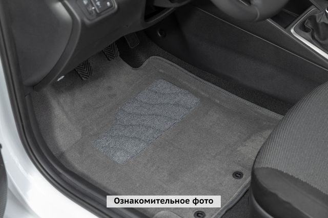Коврики Seintex 3D ворсовые для салона Mercedes-Benz GLK-Класс X204 2008-2015 СЕРЫЕ. Артикул 99060
