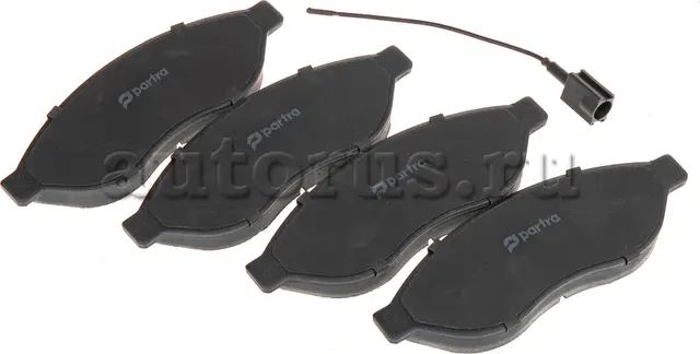 К-т торм. колодок fr fiat ducato, psa jumper/boxer (Partra). Артикул BP6082