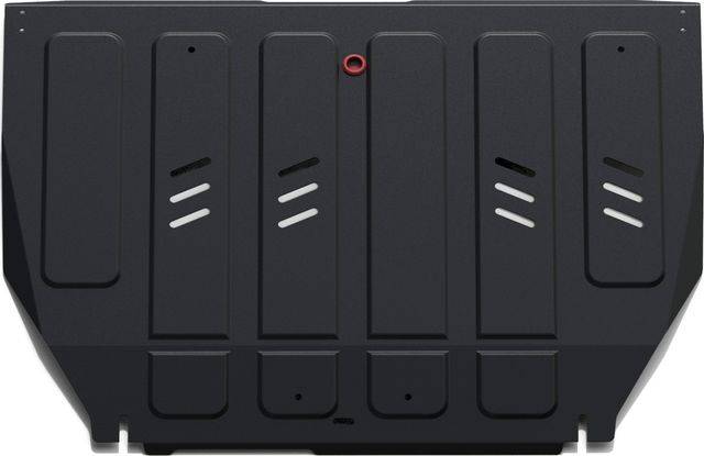 Защита АвтоБРОНЯ для картера и КПП Nissan Maxima A33 АКПП 2000-2006. Артикул 111.04168.1