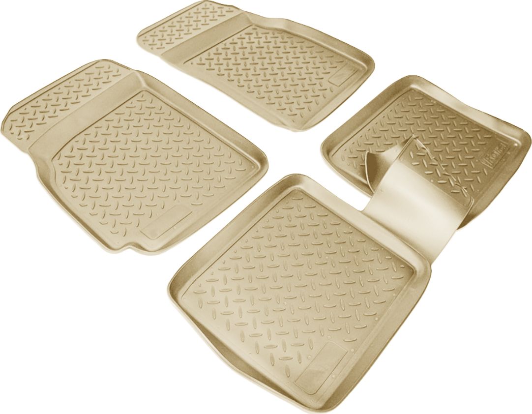 Коврики Норпласт для салона Chery Fora A21 2006-2010 Бежевые. Артикул NPL-Po-11-11-B