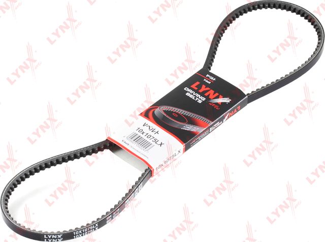Приводной ремень клиновой LYNXauto для Hyundai Galloper II 1998-2003. Артикул 10X1075LX