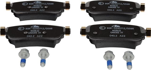 Тормозные колодки ATE задние для Citroen Jumpy III 2016-2026. Артикул 13.0460-2632.2