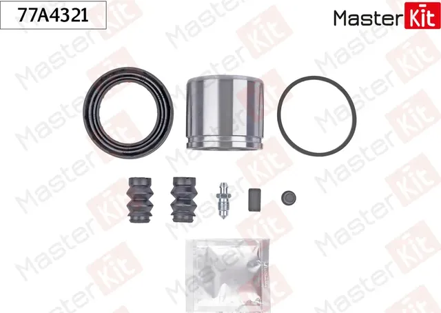 Ремкомплект тормозного суппорта + поршень (Master KIT). Артикул 77A4321