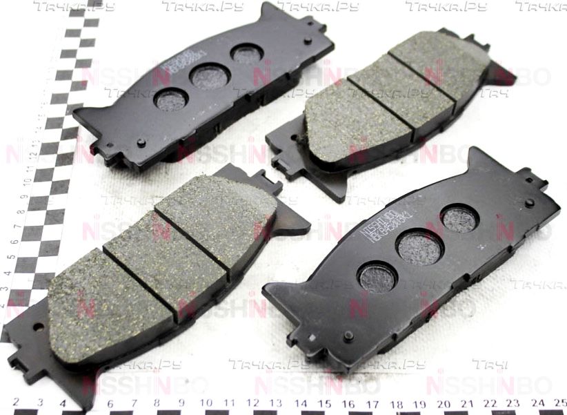Тормозные колодки Nisshinbo передние для Lexus ES V 2006-2012. Артикул NP1015
