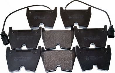 Тормозные колодки Denckermann. Артикул B111053