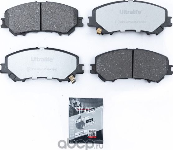 Керамические тормозные колодки передние CMX1338 (Frictionmaster). Артикул CMX1338