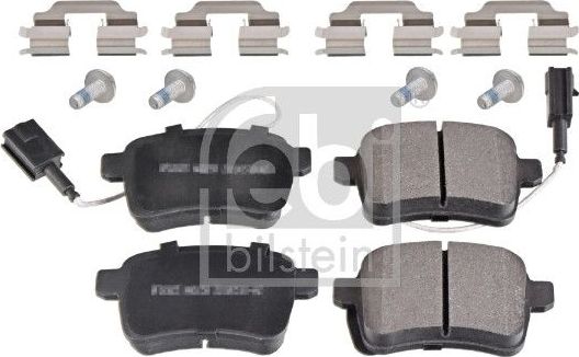 Тормозные колодки Febi Bilstein задние для Alfa Romeo Giulietta III 2010-2026. Артикул 170905