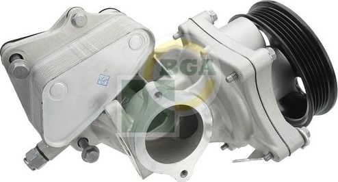 Радиатор масляный (маслоохладитель) для двигателя BGA (алюминий). Артикул CO9506