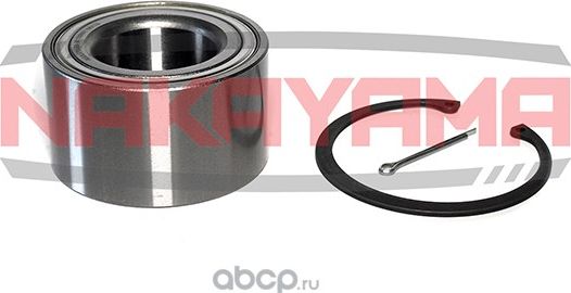 Подшипник передней ступицы колеса, комплект TOYOTA AVENSIS, COROLLA, PRIUS 1.6-2 (Nakayama). Артикул M1109NY
