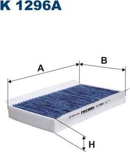 Салонный фильтр Filtron для Land Rover Range Rover Sport I 2005-2013. Артикул K 1296A