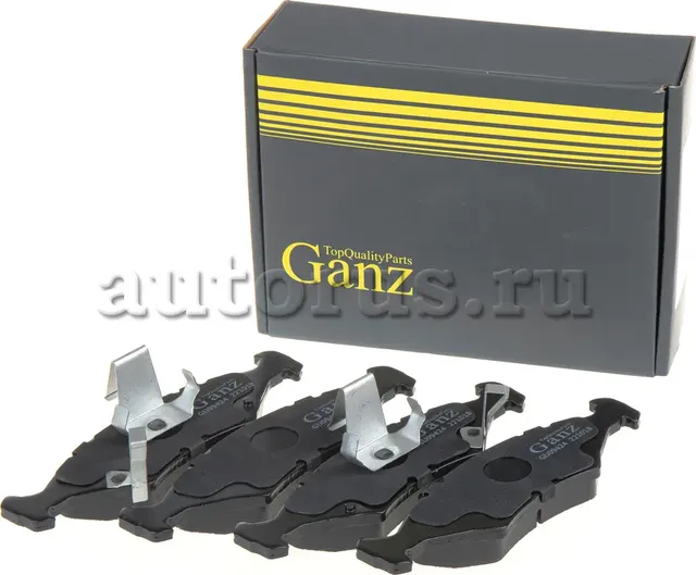 Колодки передние (Ganz). Артикул GIJ09424