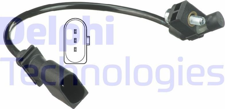 Датчик положения коленвала Delphi. Артикул SS11056