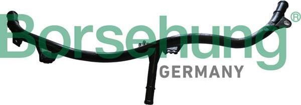 Патрубок радиатора (системы охлаждения) Borsehung (полимерный материал) для Skoda Rapid I 2015-2019. Артикул B11997