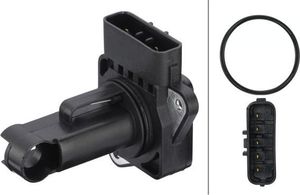 Датчик массового расхода воздуха (ДМРВ) Hella для Mitsubishi Pajero IV 2006-2025. Артикул 8ET 009 142-891