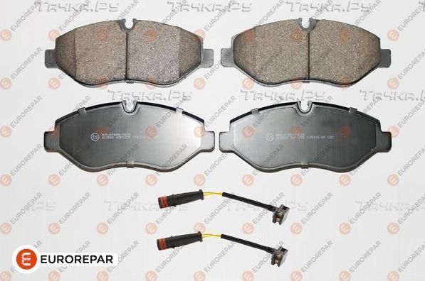Тормозные колодки Eurorepar. Артикул 1639375580
