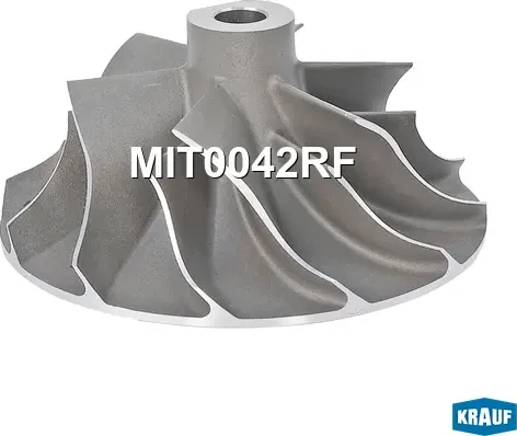 Крыльчатка турбокомпрессора Krauf. Артикул MIT0042RF
