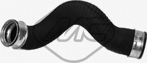 Патрубок интеркулера Metalcaucho для Volkswagen Multivan T5 2003-2009. Артикул 09529