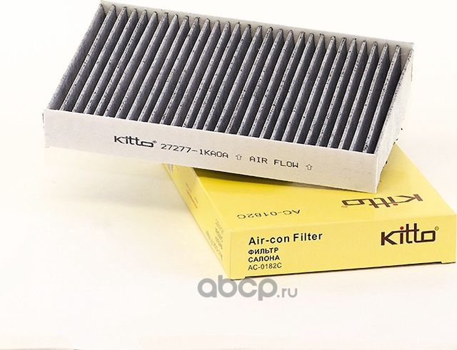 Фильтр салонный угольный (Kitto). Артикул AC0182C