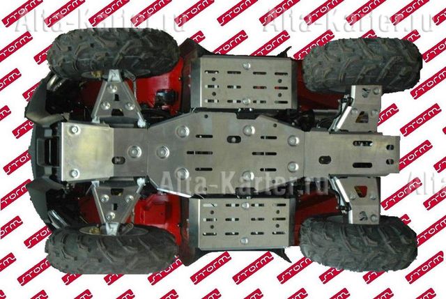 Защиты квадроцикла Storm (полный комплект) для Stels 700D 2009-2026. Артикул 40.1867