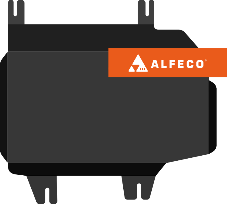 Защита Alfeco для редуктора переднего моста Dongfeng Rich 6 2021-2026. Артикул ALF.58.04