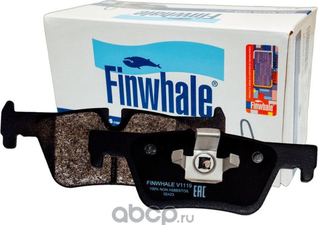 Колодки тормозные BMW 1 F20 10-/3 F30 11- задние (Finwhale). Артикул V1119