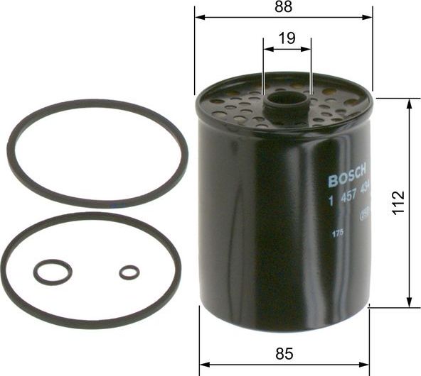 Топливный фильтр Bosch. Артикул 1 457 434 200