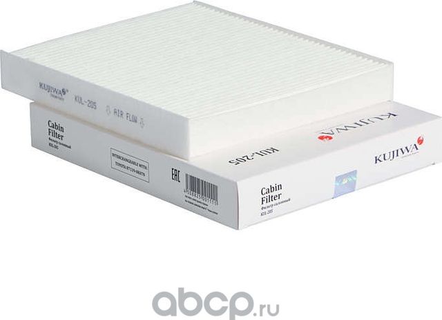 ФИЛЬТР САЛОННЫЙ KUL205 KUJIWA 871390K070 TOYOTA. Артикул KUL205