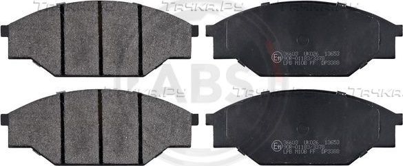Тормозные колодки ABS передние для Toyota Hilux IV 1983-1988. Артикул 36603