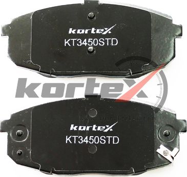 Колодки торм. KIA CEED 06-/CERATO 09-/HYUNDAI i30 07-/CRETA 17- перед. к-т (Kortex). Артикул KT3450STD