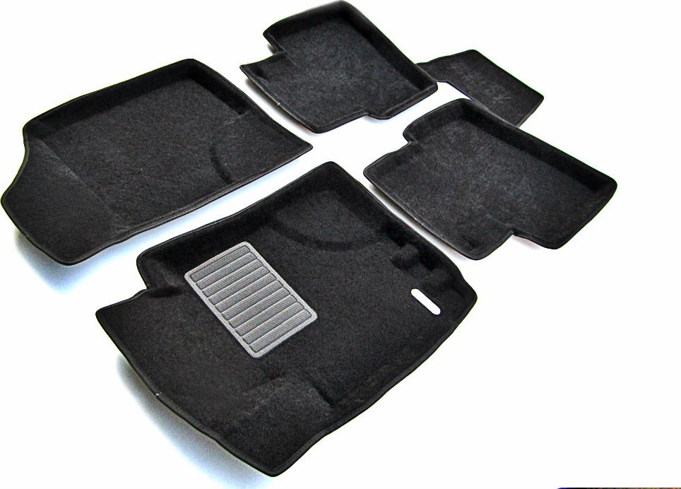 Коврики текстильные Euromat 3D Business для салона Kia Cerato II 2010-2012. Артикул EMC3D-002722