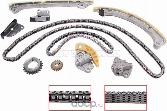 Комплект для замены цепи ГРМ MAZDA CX5 11- 2,5 (SAT). Артикул TKMACX51