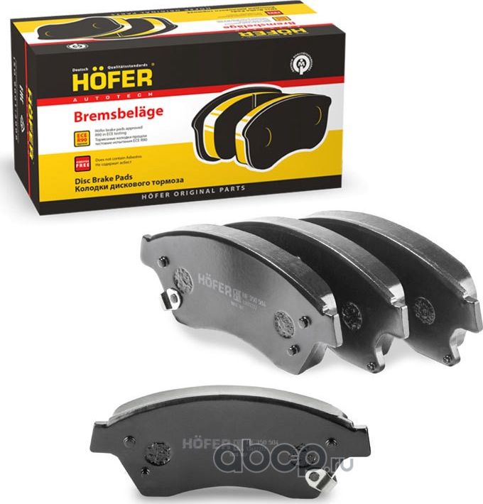 350504 Колодка торм. перед. , 300, 15 (Hofer). Артикул HF350504
