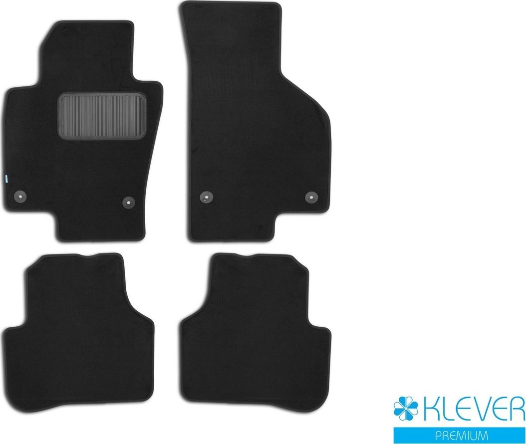 Коврики Klever Premium для салона Volkswagen Passat B7 седан 2010-2014. Артикул KLEVER03513422110kh