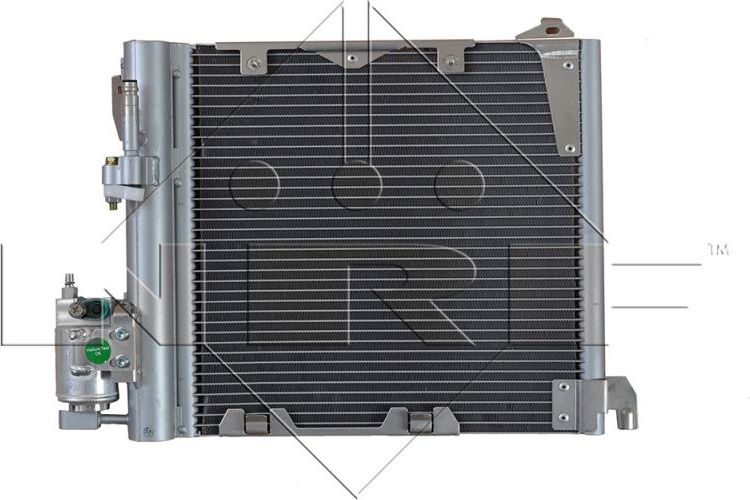 Радиатор кондиционера (конденсатор) NRF (алюминий). Артикул 35302