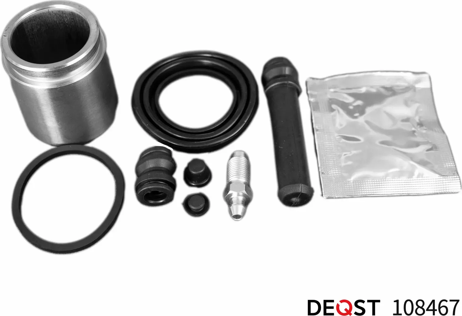 Ремкомплект тормозного суппорта с поршнем заднего (поршень O 45 mm, суппорт Sumi (Deqst). Артикул 108467