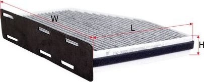 Салонный фильтр Sakura. Артикул CAC-30020