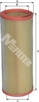 Воздушный фильтр MFilter для Renault 30 1982-1986. Артикул A 108