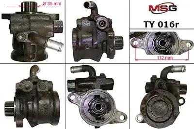 Насос ГУР восстановленный Toyota 4Runner 1996-2002, Toyota Hiace IV 1995-2006, T (MSG). Артикул TY016R