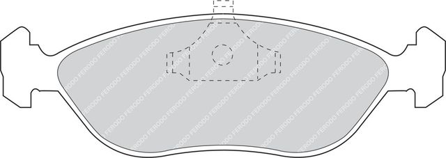 Тормозные колодки Ferodo Premier передние для Volvo 460 1988-1996. Артикул FDB897