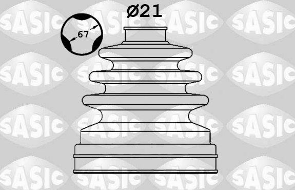 Пыльник ШРУСа внутренний Sasic для Kia Proceed I 2008-2013. Артикул 1906095