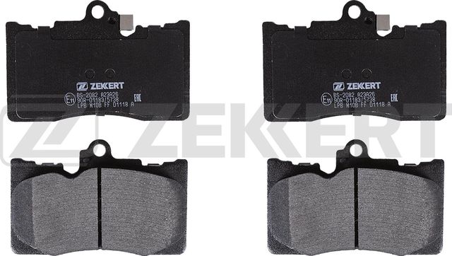 Тормозные колодки Zekkert. Артикул BS-2082