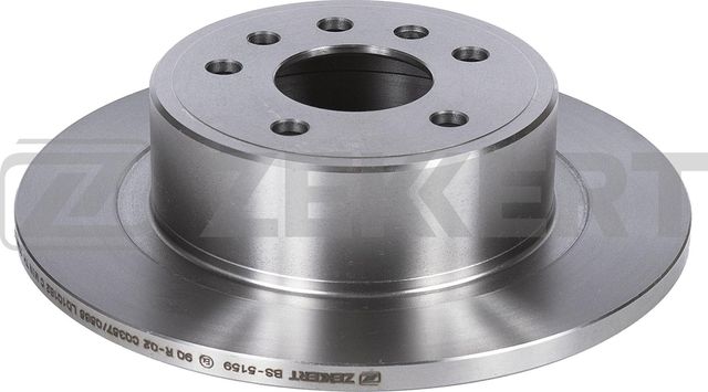 Тормозной диск Zekkert задний для Opel Omega B 1994-2003. Артикул BS-5159
