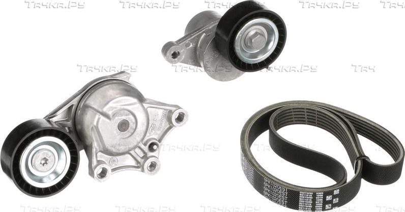 Приводной ремень поликлиновой с роликами (комплект) Gates Micro-V® Kit ESTART™ для Citroen C4 Cactus I 2014-2026. Артикул K016PK1020EST