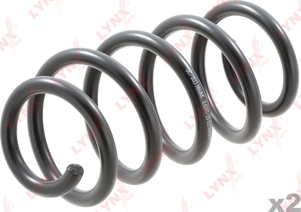Пружина подвески LYNXauto. Артикул SC-2893